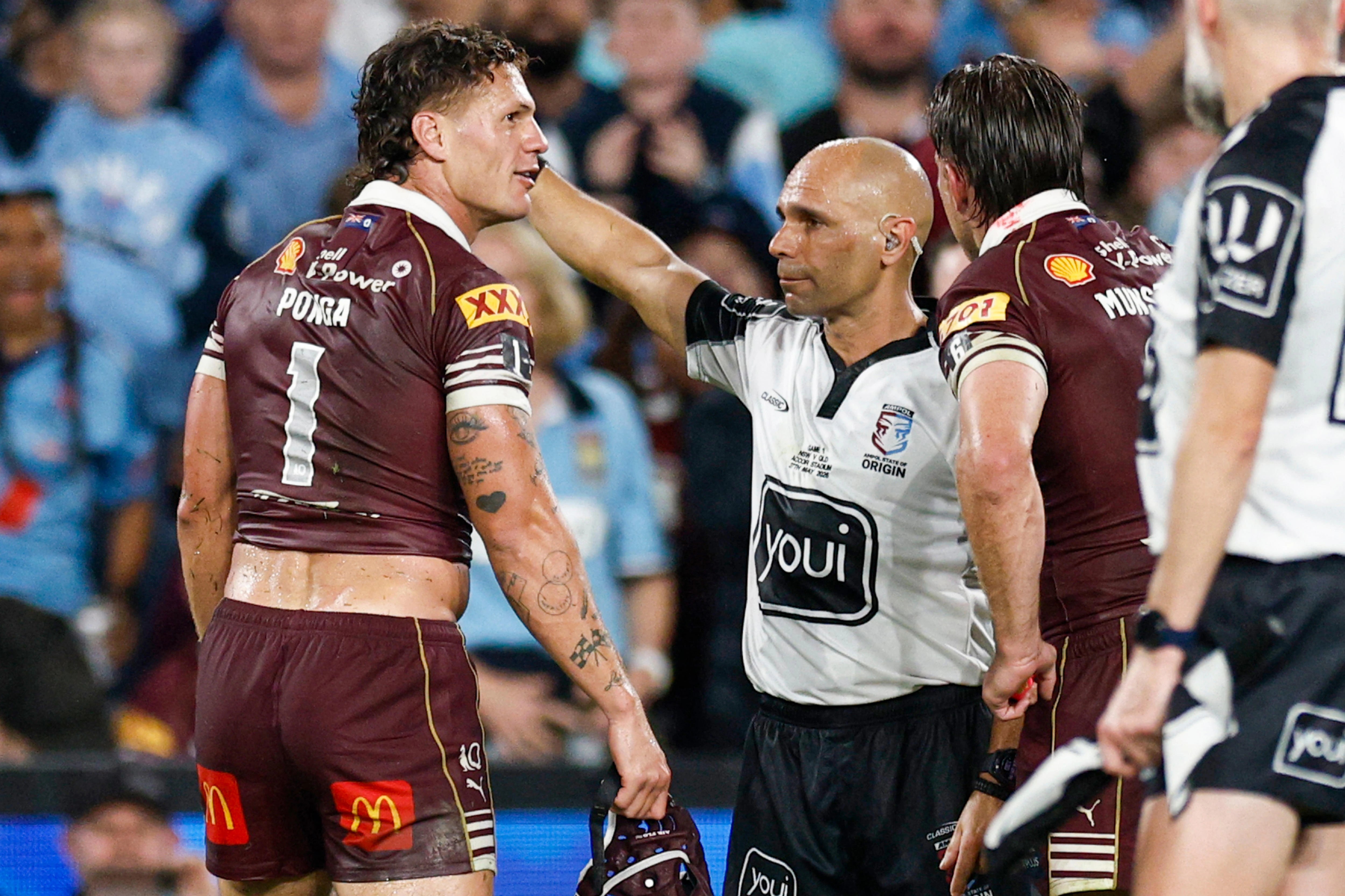 NRL Backs Ashley Klein's Decision to Send Off Kalyn Ponga in State of Origin I (2026)