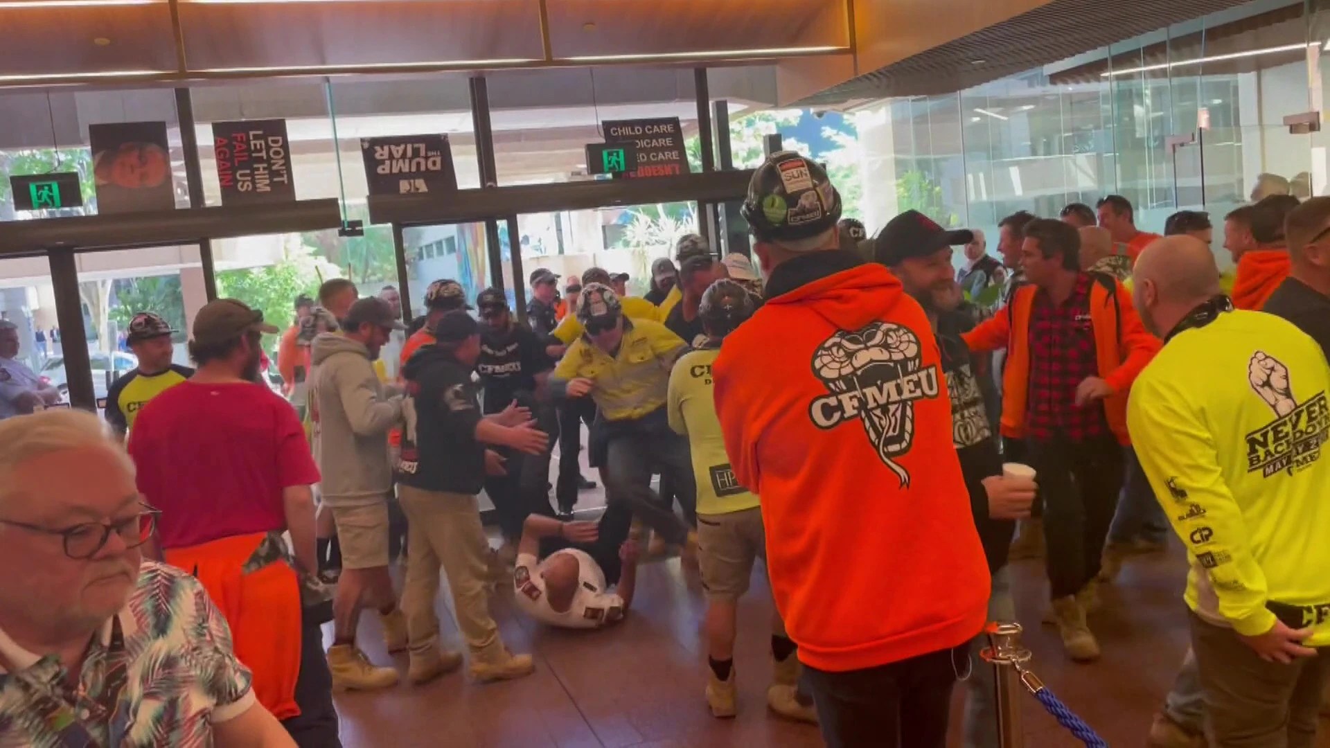CFMEU Protest: Employees Traumatized by Union Members' Aggressive Behavior (2026)