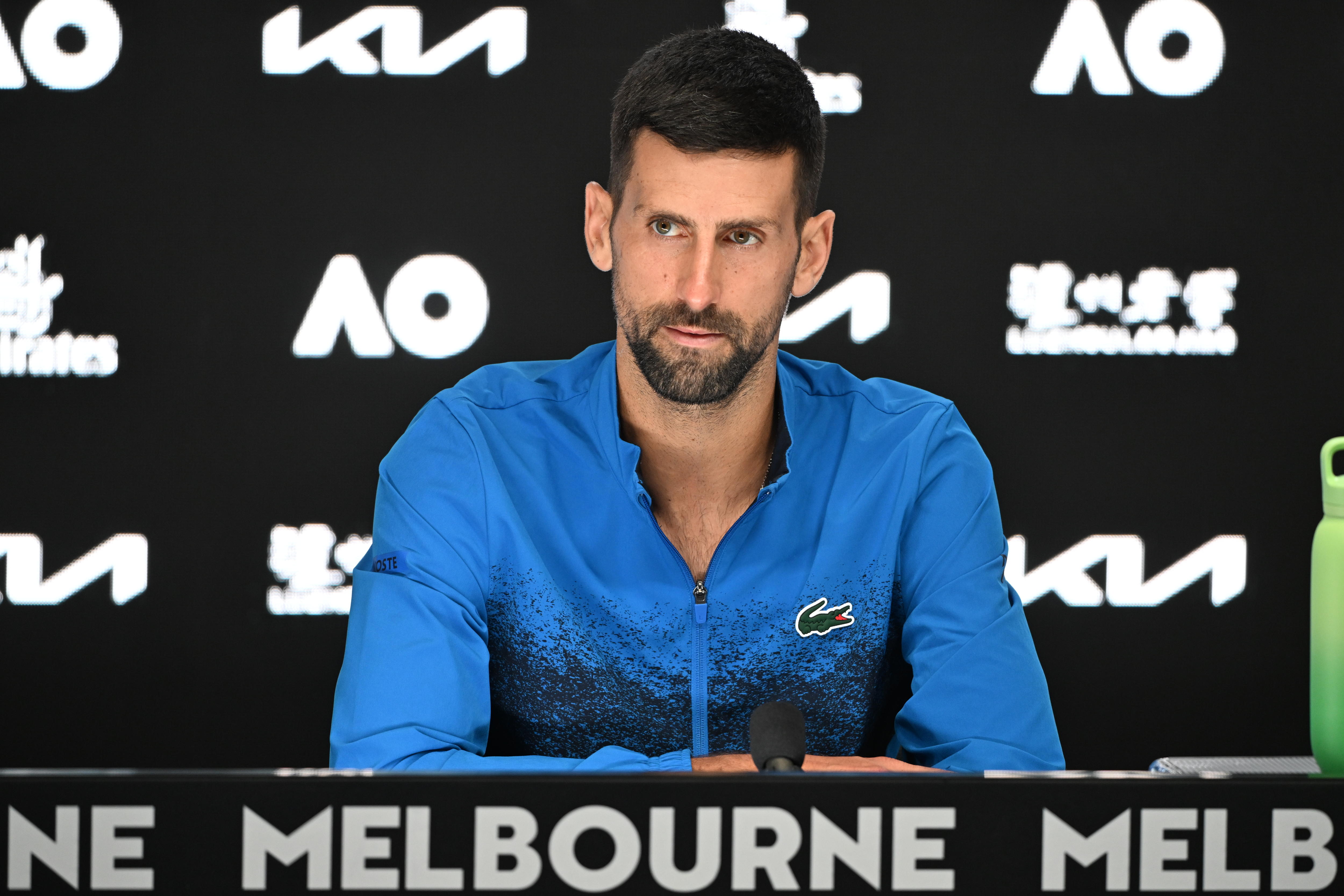 Tony Jones apologises to Novak Djokovic over Australian Open comments that sparked interview boycott