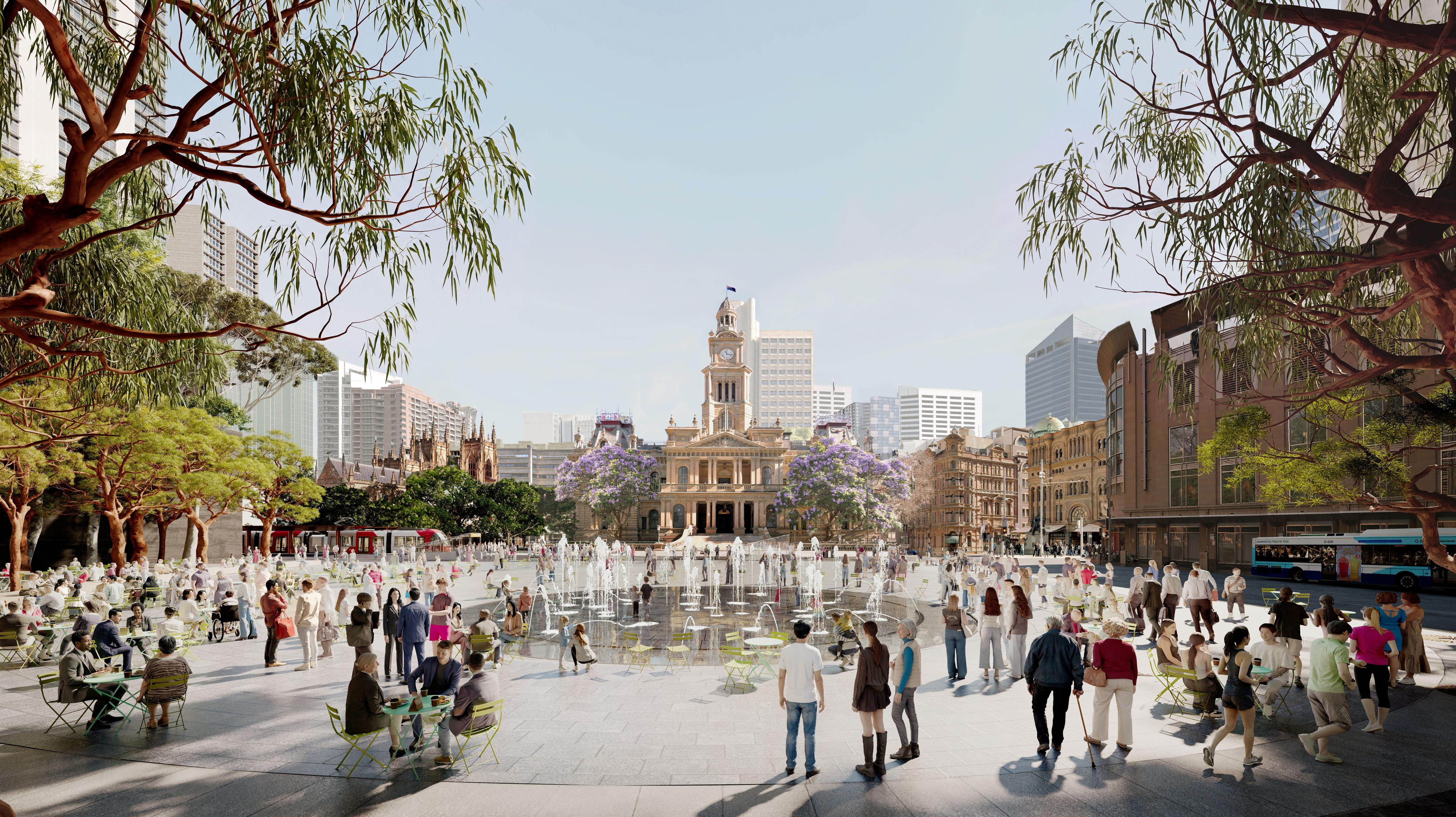 Sydney's New Town Hall Square: European Elegance Meets Aussie Charm | Renders Revealed! (2026)
