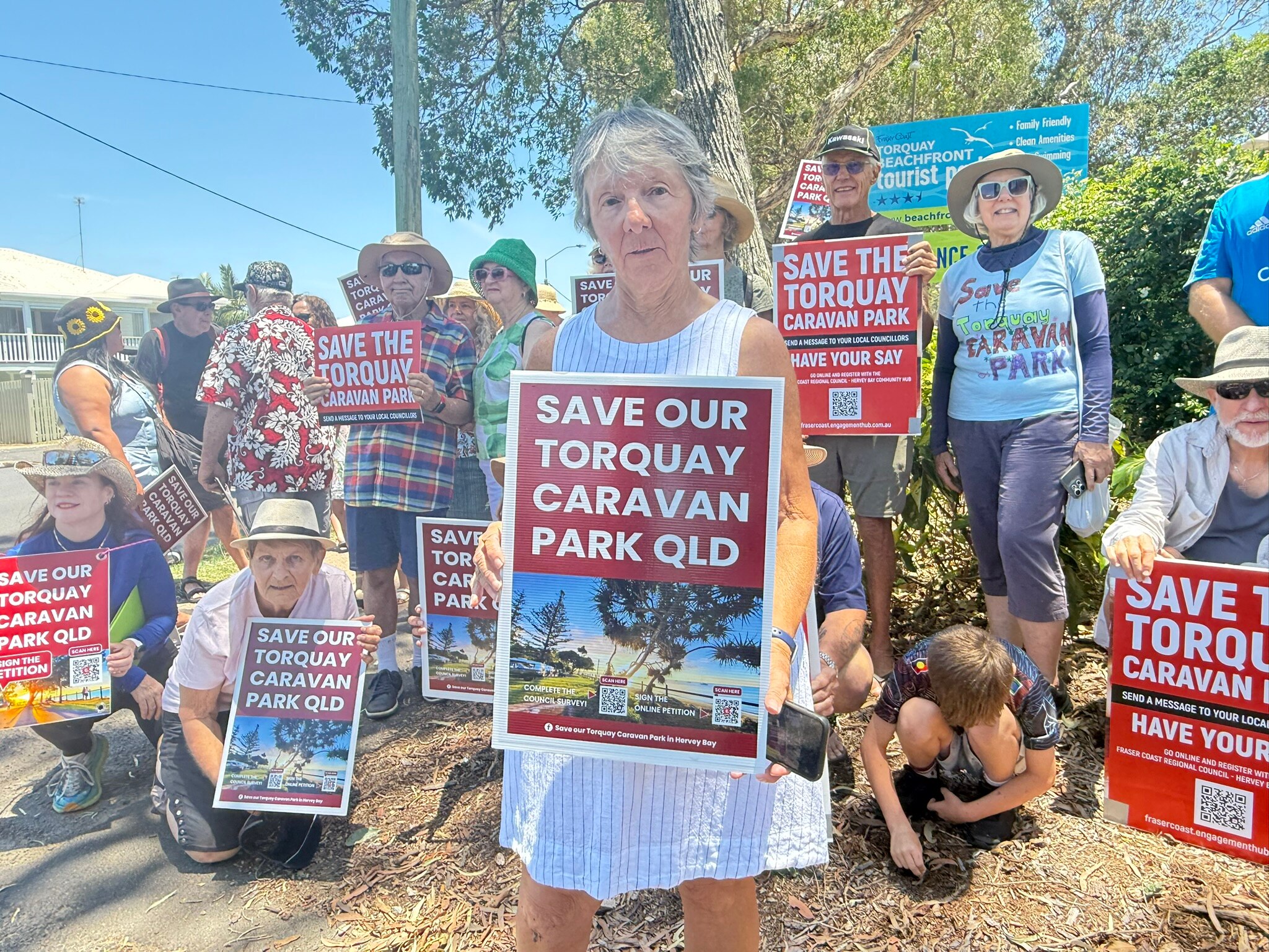 Hervey Bay Fights to Save Torquay Caravan Park - Community Protest Story (2025)