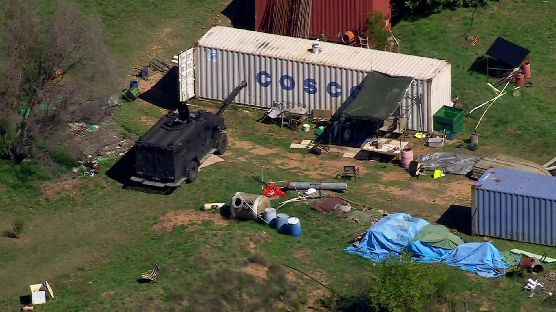 Dezi Freeman's Hideout: Inside the Shipping Container - Trespasser Charged (2026)