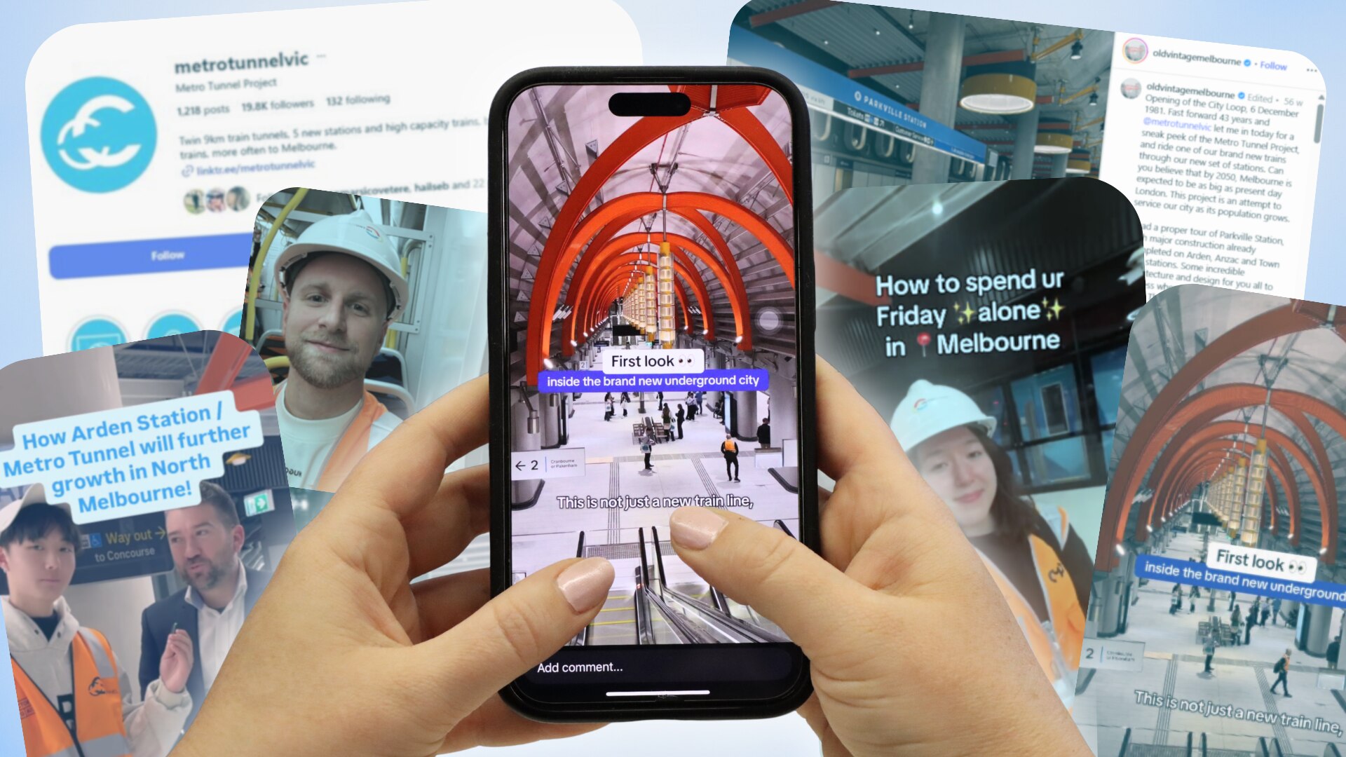 Melbourne Metro Tunnel Launches with Social Media Influencer Campaign