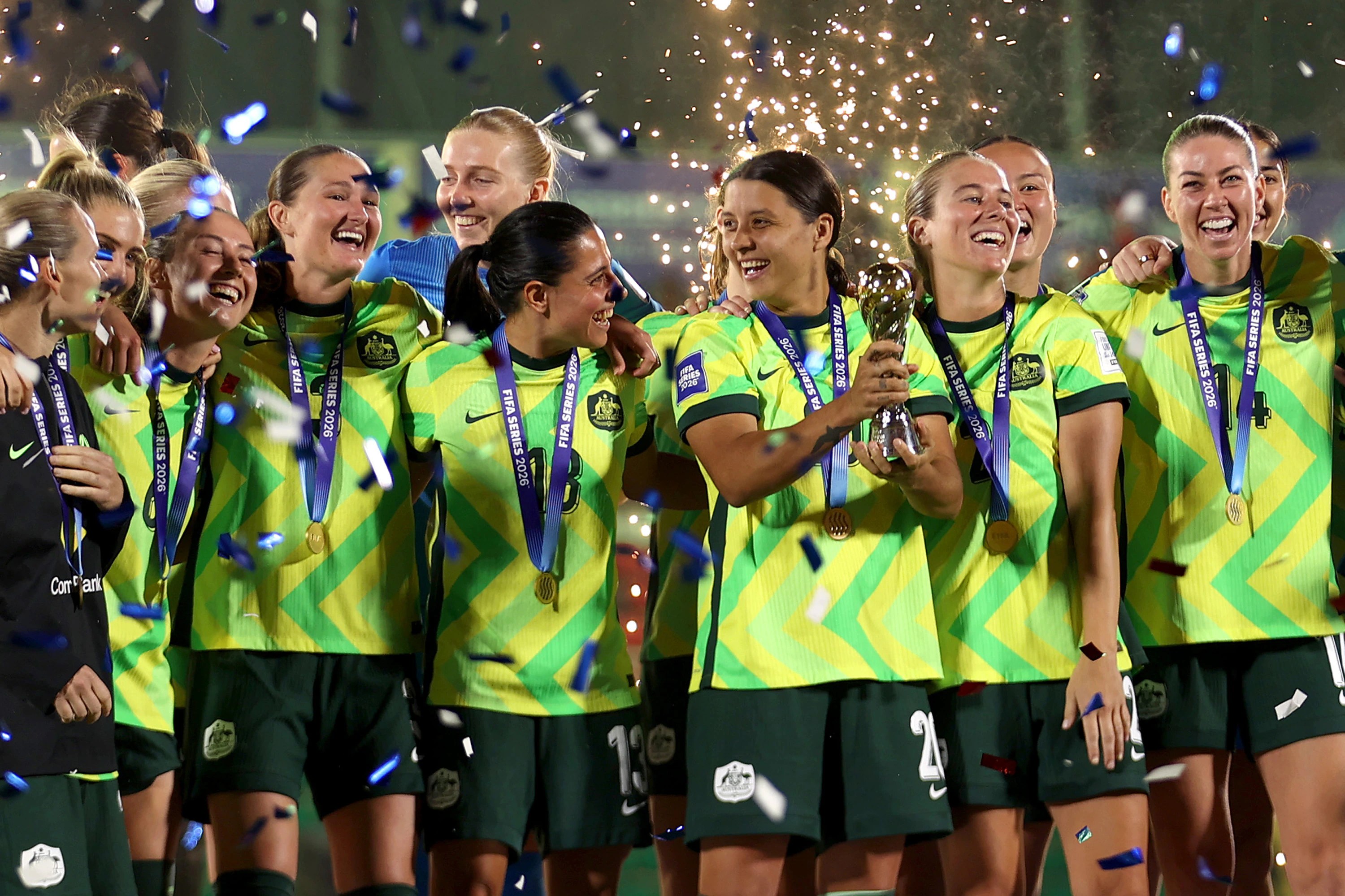 Matildas' Historic Win: Sam Kerr's 75th Goal and the FIFA Series Triumph (2026)