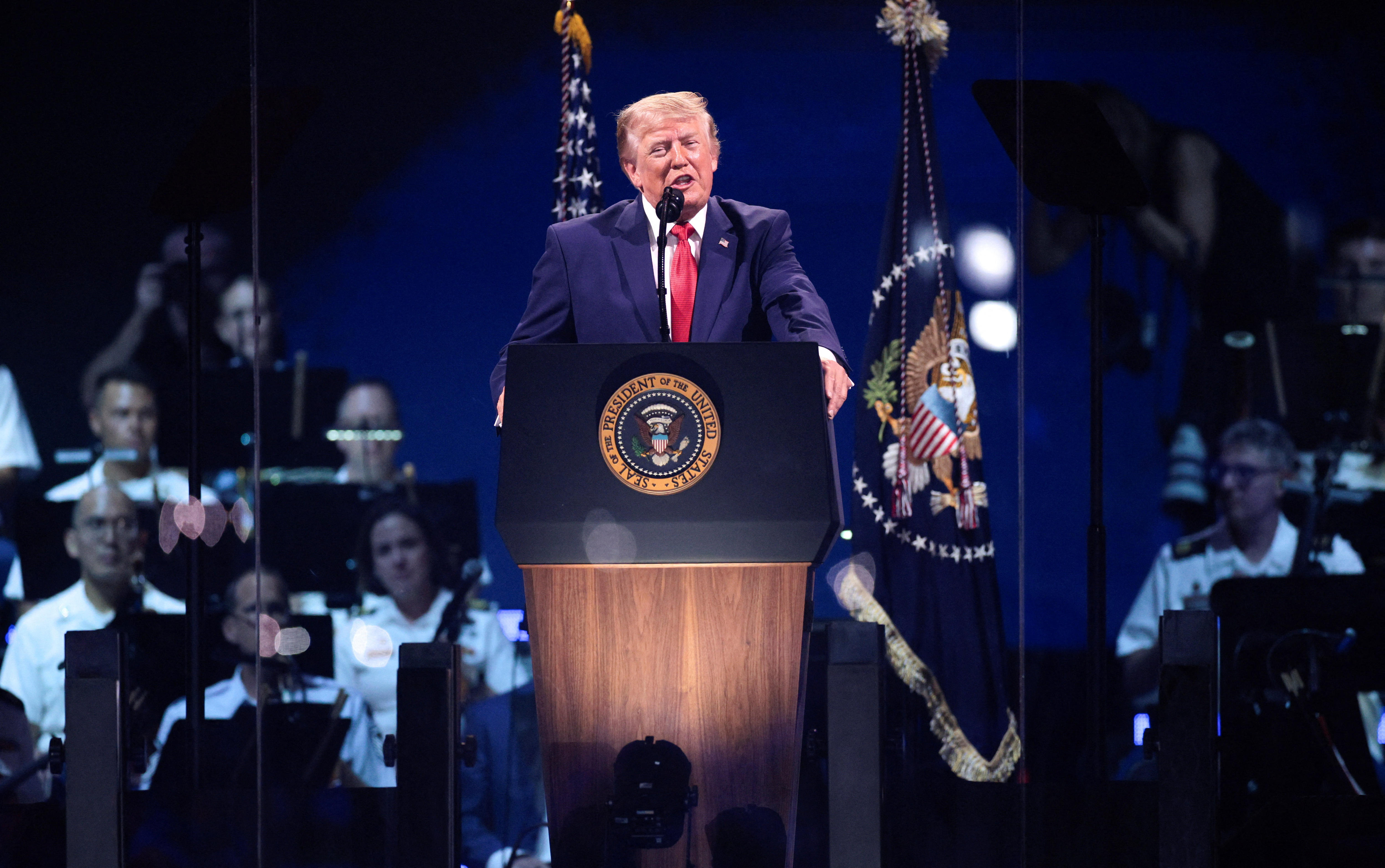 Trump's Independence Day Celebration: A Stormy Event with White Nationalists (2026)