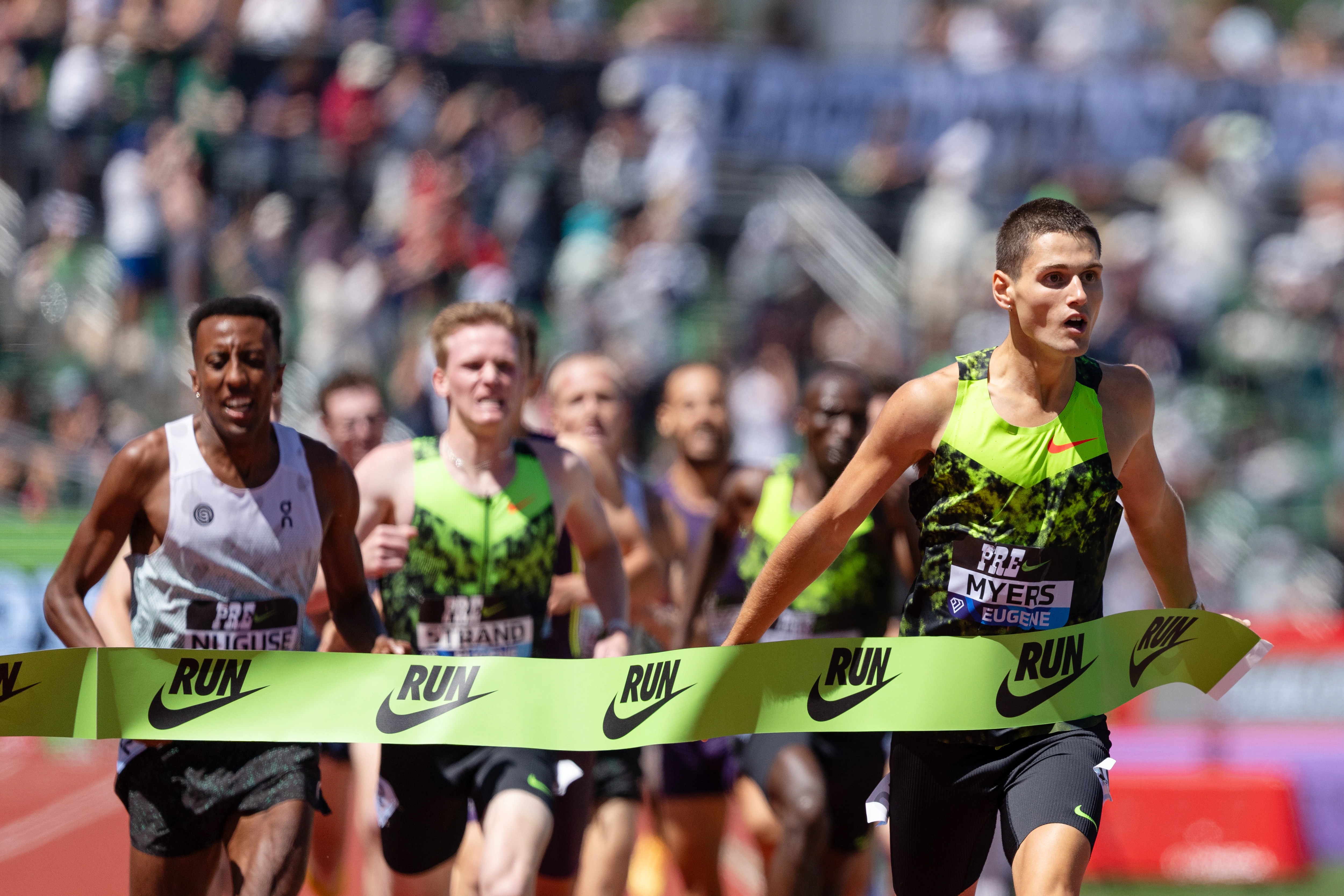 Cameron Myers' Record-Breaking Mile Run at the Eugene Diamond League (2026)