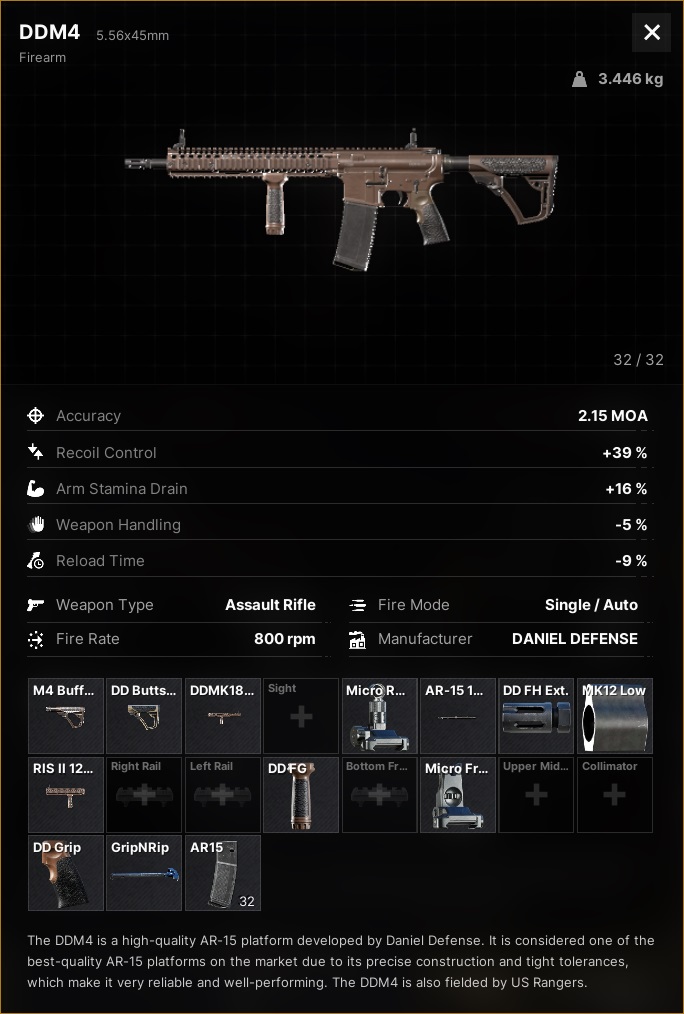 Daniel Defense DDM4 (Base System)