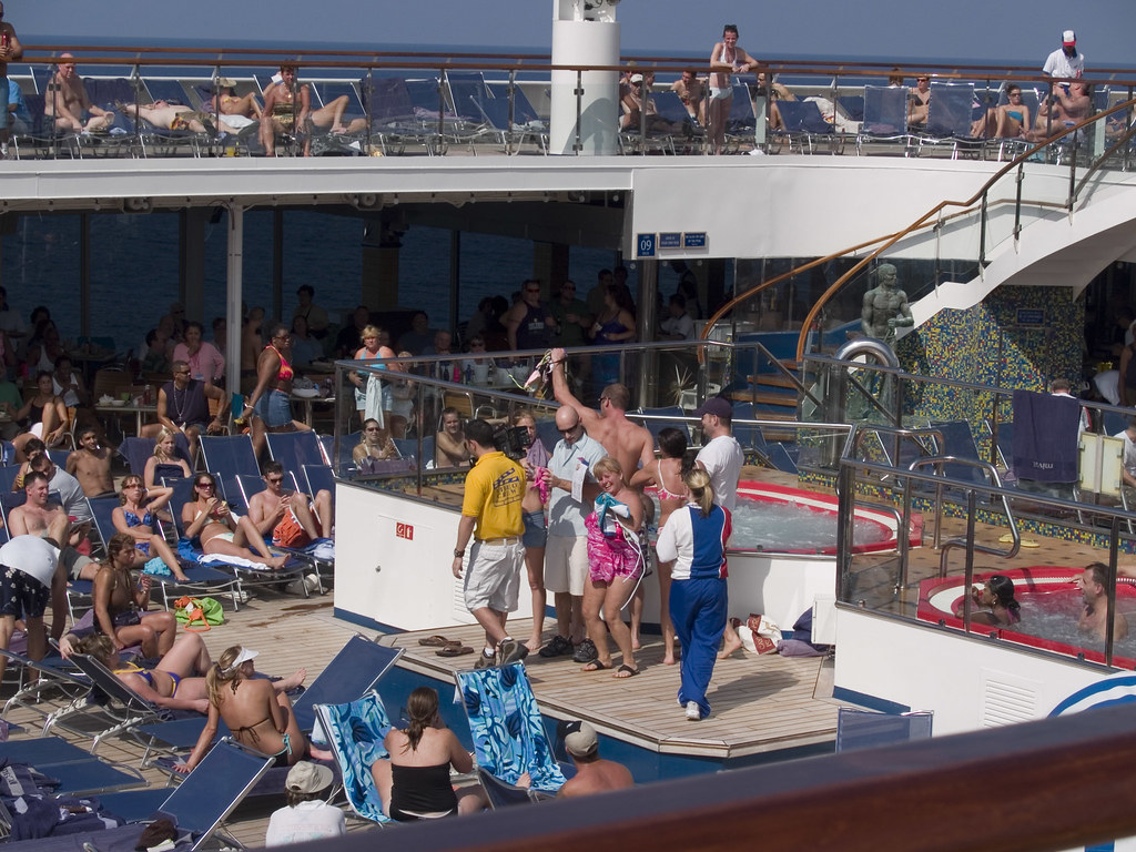 Carnival Valor Lido Deck Survivor Contest One Of The S