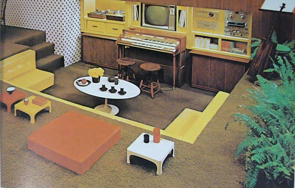 The living room is one of the most important areas in your house for a great hosting experience. Sunken Living Room The Practical Encyclopedia Of Good Deco Flickr