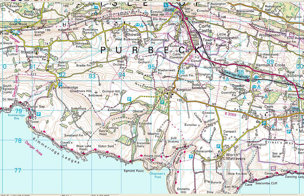 Isle Of Purbeck Map Eyair Flickr 270636275 Fdc97450b5 B 