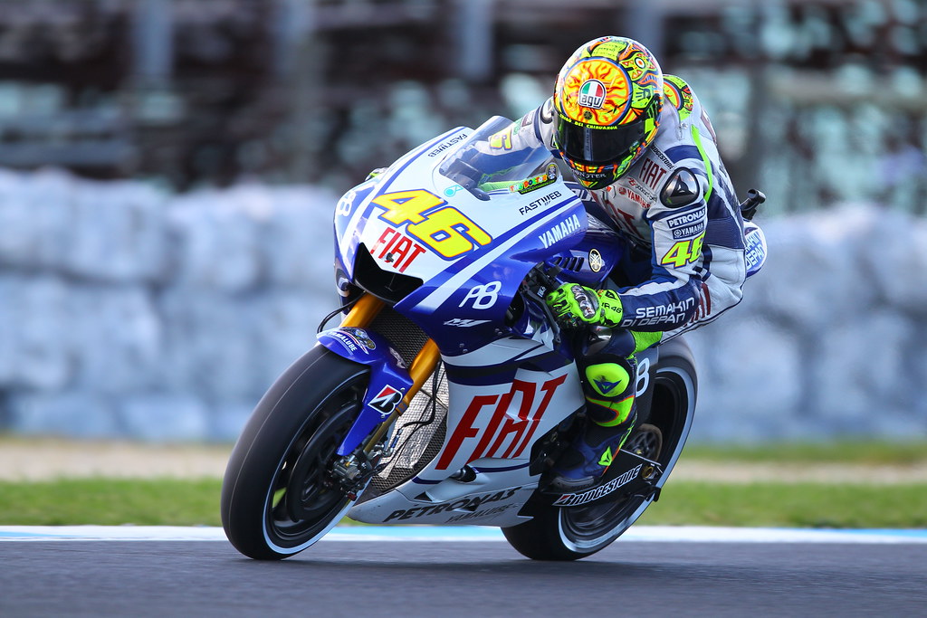 Motogp 2010 Phillip Island Valentino Rossi 46 Yam