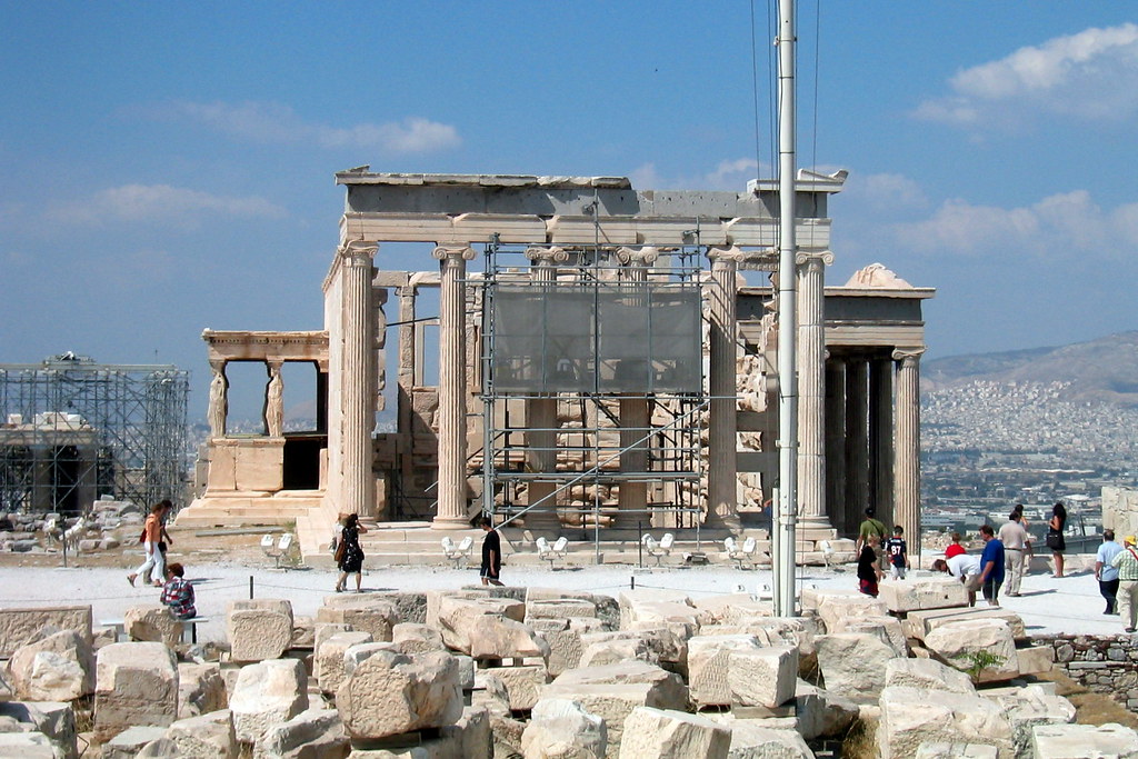 Athens - Acropolis: Erectheum - Eastern Cella