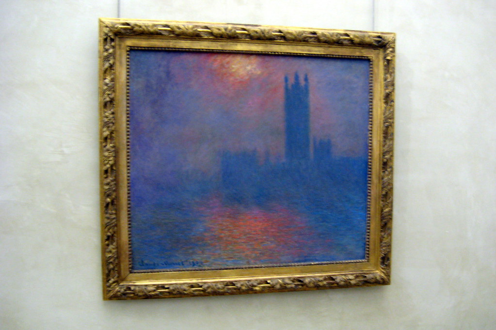 Paris Musee D Orsay Claude Monet S Londres Le Parlemen Flickr