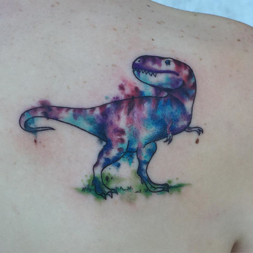 Did This Little #Trex #Tattoo The Other Day. Thanks For Lo… | Flickr 1024_x_1024_jpg