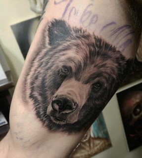He Has A Right To Bear Arms" Tattoo In Progress #Black #B… | Flickr 320_x_287_jpg