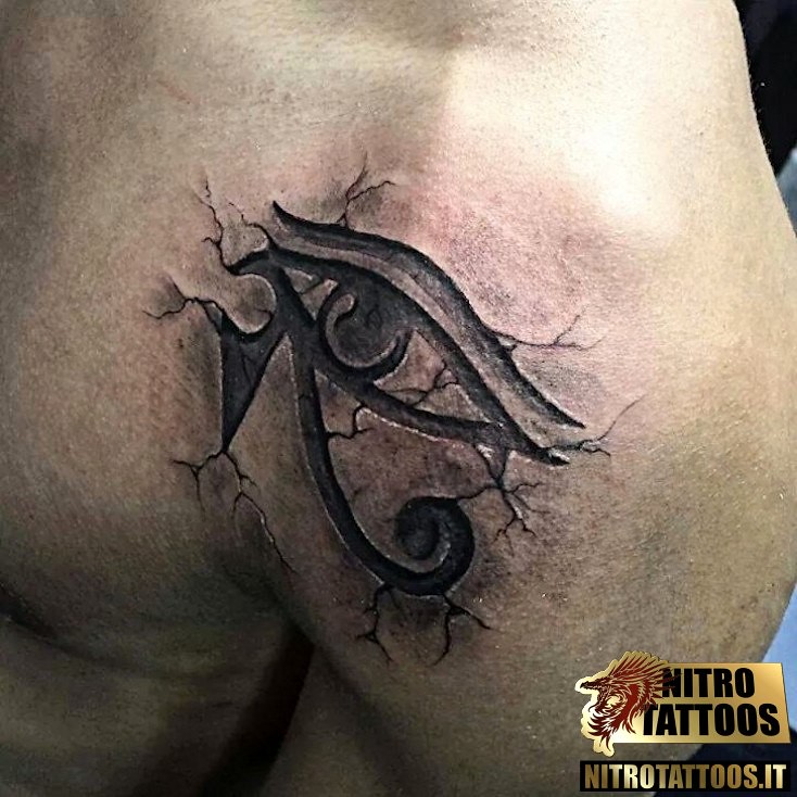 Tatuaggio Occhio Di Horus: Http://Www.nitrotattoos.it/Tatu… | Flickr 734_x_734_jpg