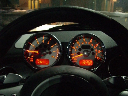 Mini cooper gauges