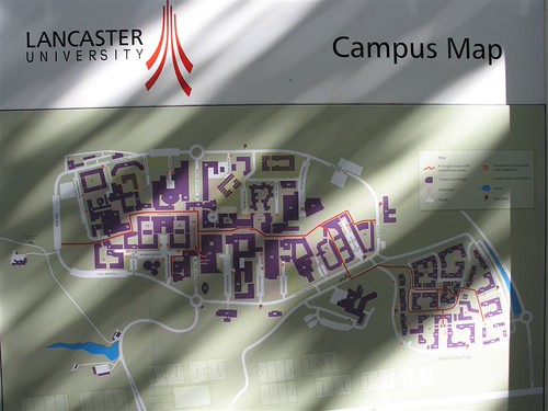 Lancaster University Campus Map 1 Campus Map Of Lancaster Flickr 421175952 8fc8316280 
