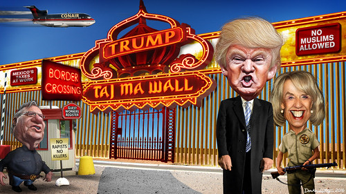 Donald Trump's Taj Ma WALL