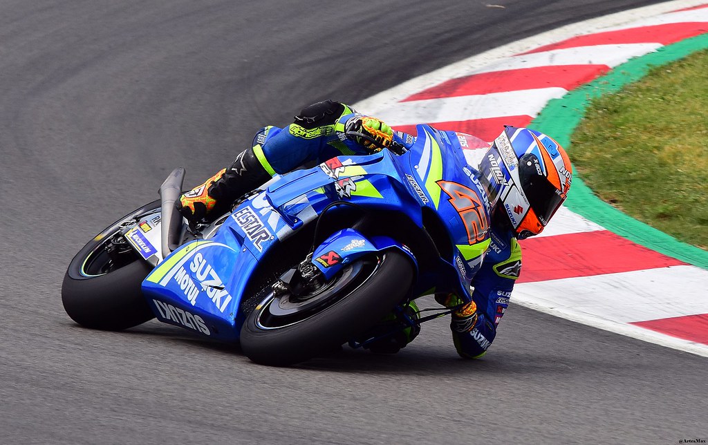 Suzuki Alex Rins Spa Team Suzuki Ecstar Test Motogp