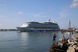 Royal Caribbean Adventure Of The Seas At Port In Portland