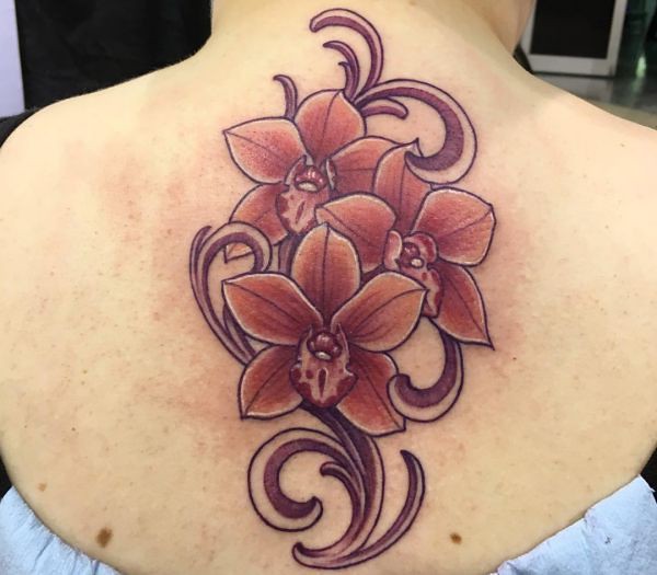 Flowers Drawings : Orchid Tattoos – 25 Ideas, Meanings And… | Flickr