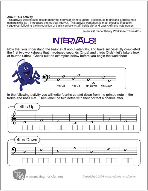 Privacy policy · terms of use · test maker. Intervals Fourth Free Music Theory Worksheet Pdf Flickr