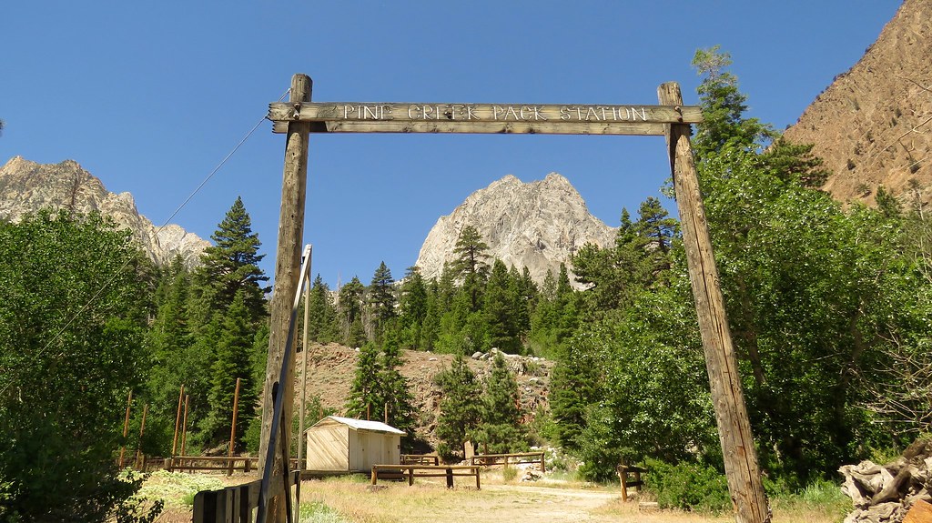 Pine creek pack station, bishop, ca