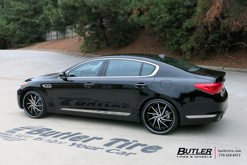 Kia K900 With 22in Lexani Artemis Wheels View Additional P