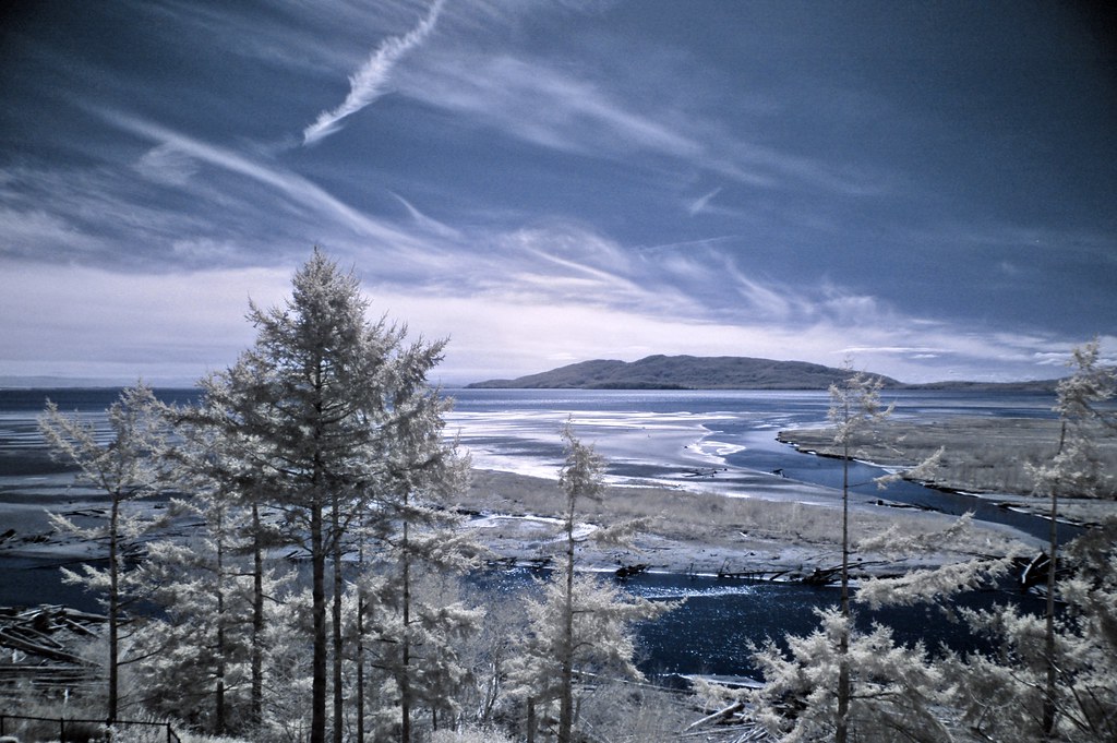 Bellingham Bay - Bellingham Bay IR | View of Bellingham Bay and the ...