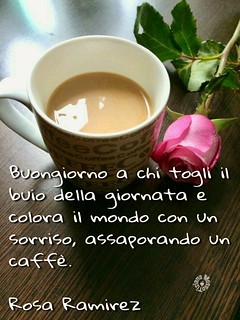 Scarica Gratis immagini Link Buongiorno Buona Giornata Coffe Flowers Rose Flickr il piu cool da parte di