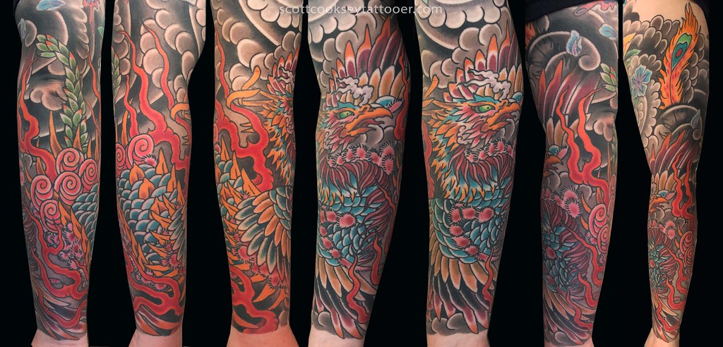 Japanese Irezumi Phoenix Tattoo Sleeve | Japanese Irezumi Ph… | Flickr 492_x_1024_jpg