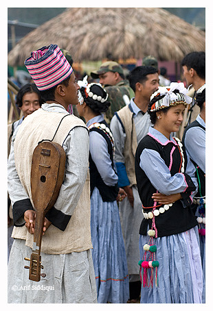 Played as a solo and/or ensemble instrument sometimes used together with the . Lisu Man With His Traditional Music Instrument Arif Siddiqui Flickr