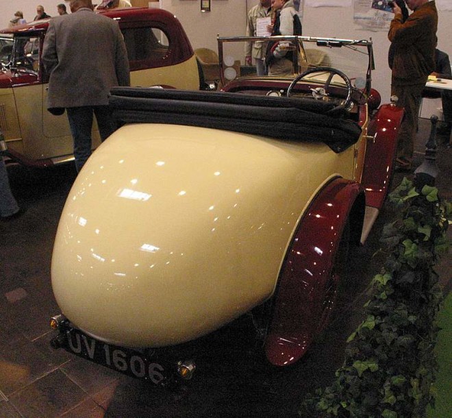 Austin Seven Swallow 1929 - two seat tourer - UV 16006