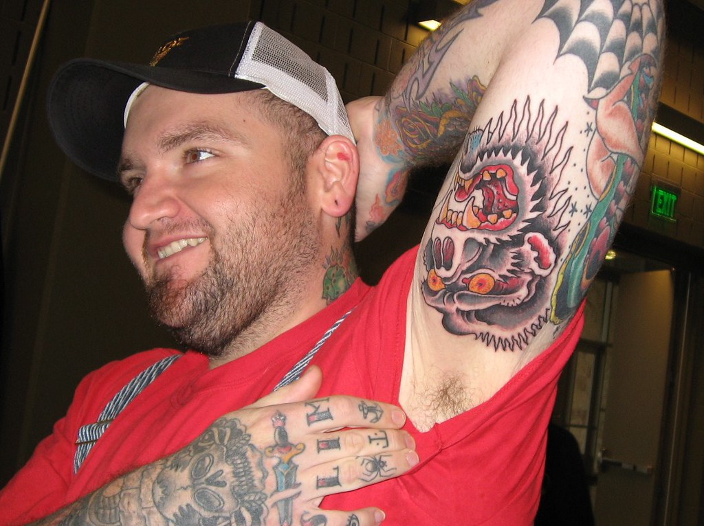 Bubba's Left Arm Tattoo - Gorilla | Headovmetal | Flickr