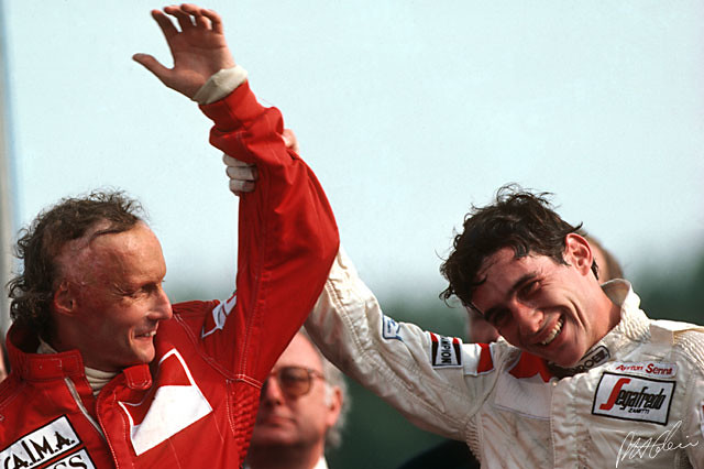 Details About Niki Lauda Michael Schumacher Ayrton Senna Mario Andretti Jim Clark 8 X 10 Photo