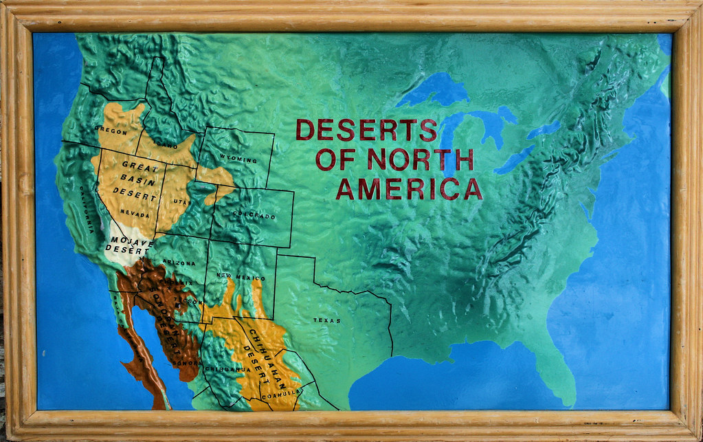 American Deserts Map 2293885042 46c964833b B 
