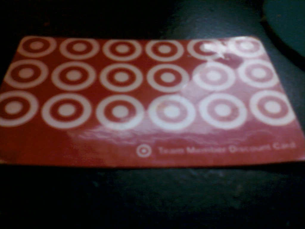 Click here for full details and instructions. My Old Target Team Member Discount Card Nathan Bush Flickr