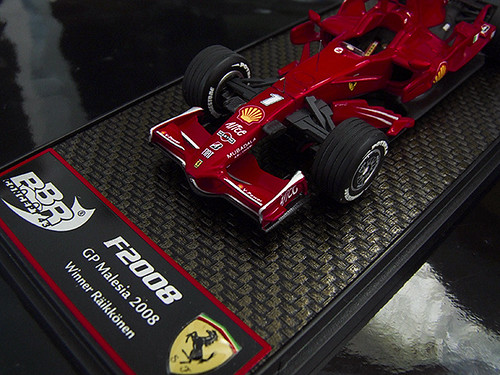 1 43 Bbr Ferrari F1 2008 F2008 Gp Malaysia Kimi Raikkonen