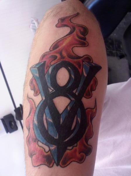 V8 Tattoo | Tattoo By Fred Spencer La. Tattoo Asylum 225-665… | Flickr 598_x_448_jpg