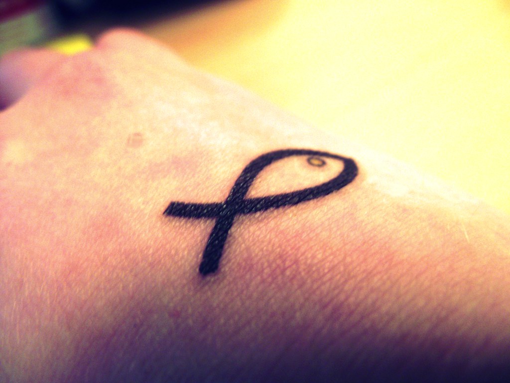 A Very Awesome Jesus Fish Tattoo! | Alice Larke | Flickr 768_x_1024_jpg
