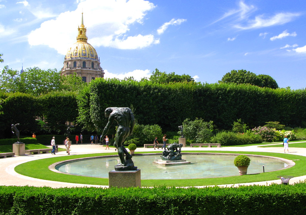 Le Jardin Du Musee Rodin The Garden Of The Rodin Museum Flickr