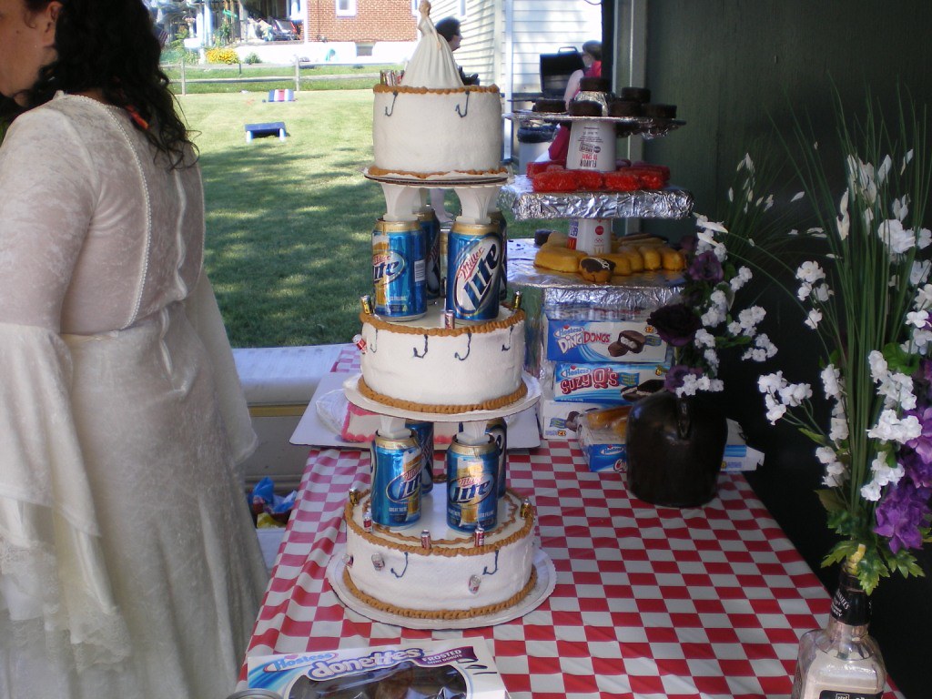 Redneck wedding cakes amy & mark's rustic burgundy country wedding