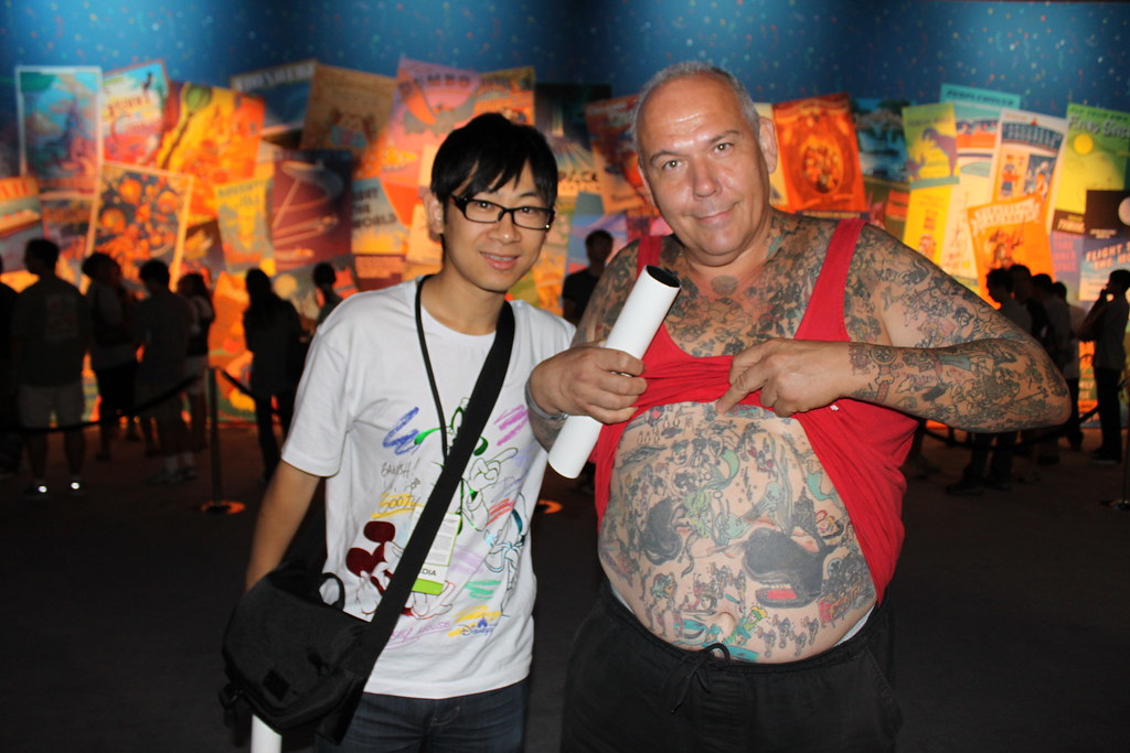 Disney Tattoo Guy....george Reiger | Song Li | Flickr 683_x_1024_jpg