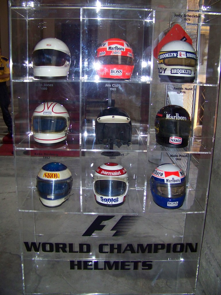 F1 World Champion Helmets Stefano Petroni Flickr