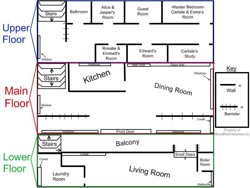 Dogs allowed & cats allowed. Cullen House Floorplan Here S My Interpretation Of The Lay Flickr