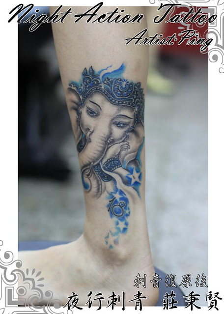 Ganesha Tattoo | Ping's Tattoo | Flickr 639_x_456_jpg