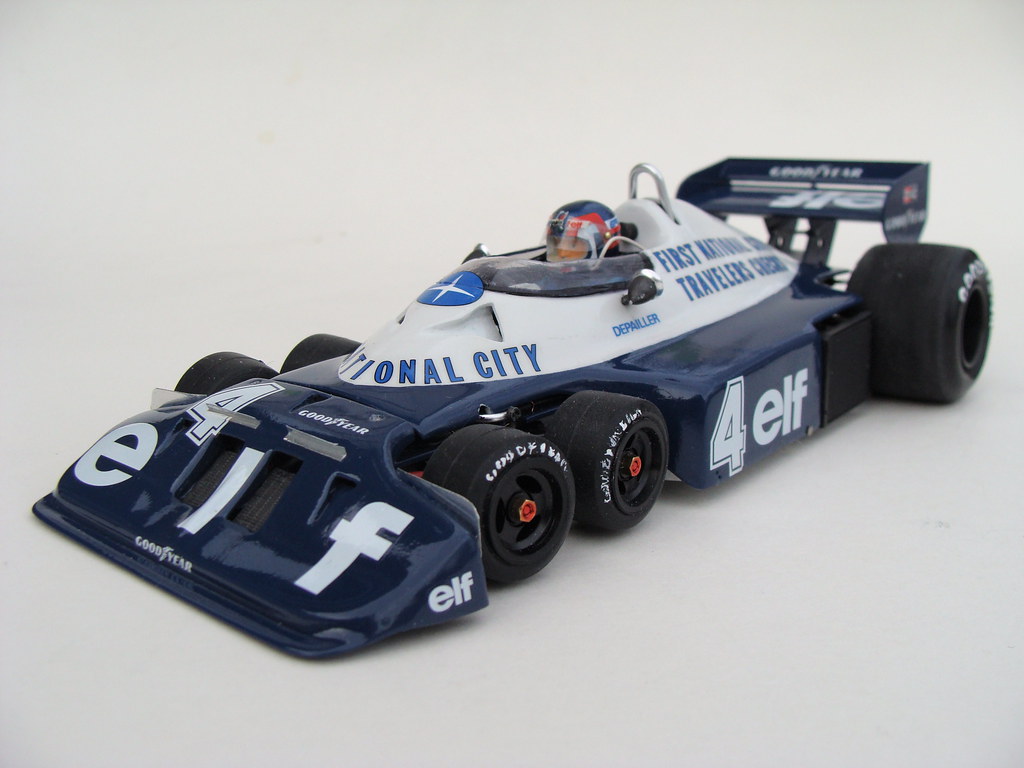 1977 Tyrrell P34 F1 Tamiya 1 20 Scale Tyrrell P34 6 Wheel