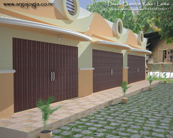 Dapatkan Gambar Desain Fasad Tempat Usaha Cafe Dan Ruko Modern 2 Lantai Terkeren by Lampunghits.com