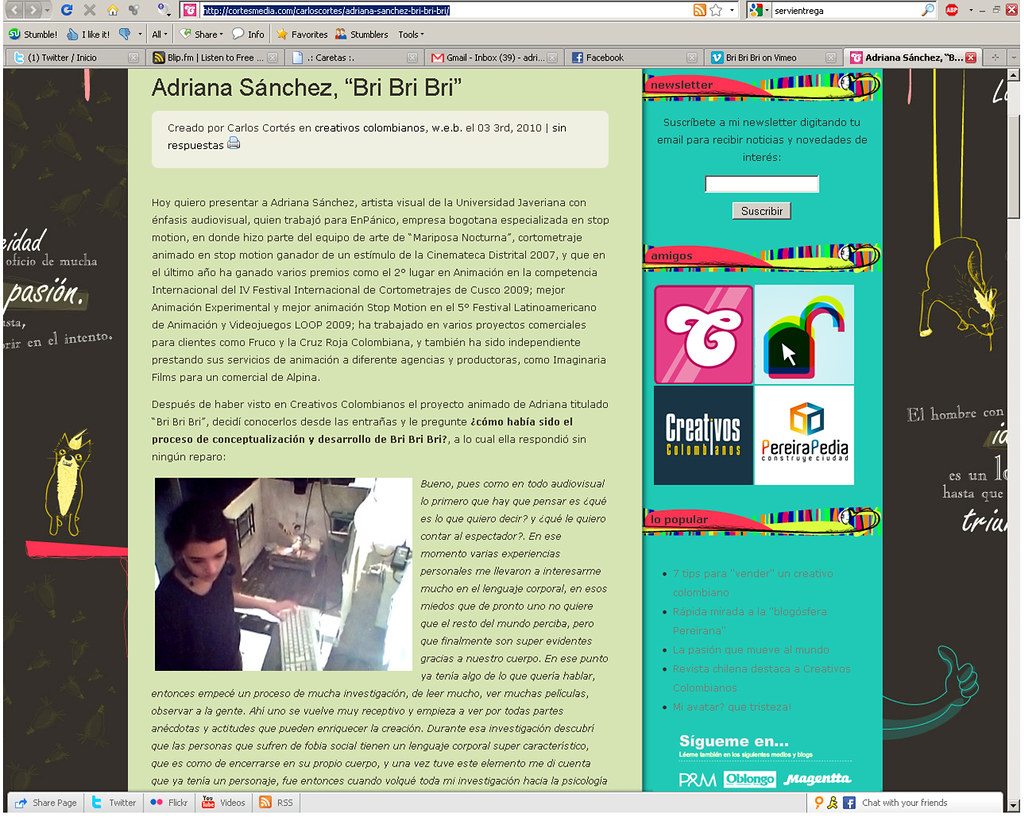 Entrevista Creativos Colombianos Cortesmedia Com Carloscor Flickr